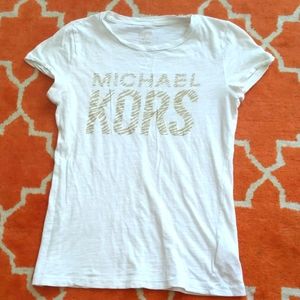 Michael Kors logo women's T-shirt in ize:XS